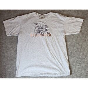 Vintage Bulldog T-Shirt Size Large Gr8 Dogs Tag
